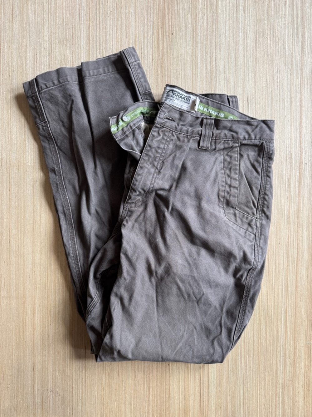 Men's Brown Utility Pants - Brown